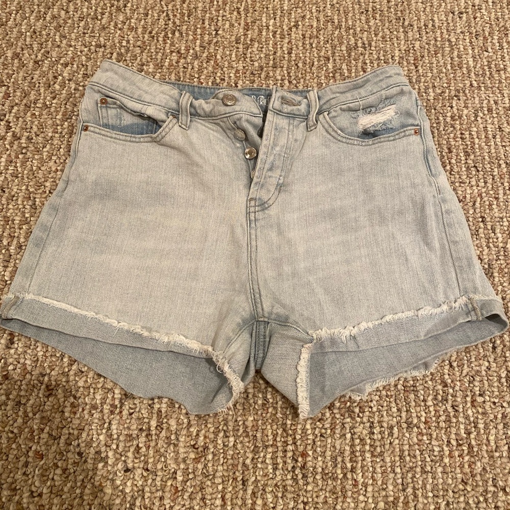 High-Waisted Jean Shorts
